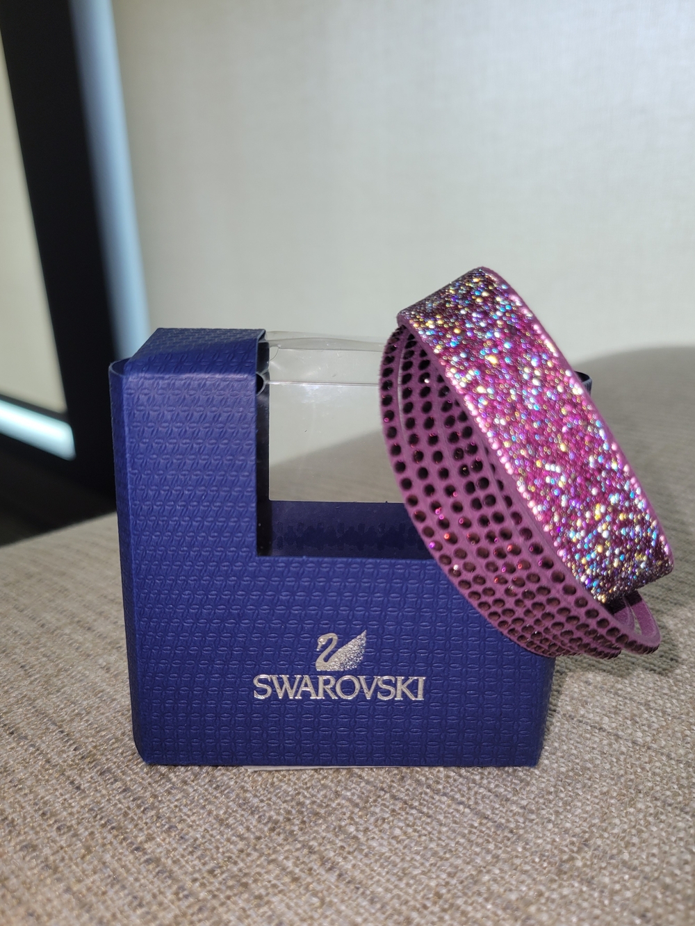Swarovski Slake Duo Purple Bracelet
